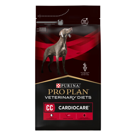 PRO PLAN® VETERINARY DIETS CC CardioСare 3 кг сухой корм для взрослых собак для поддержания сердечной функции