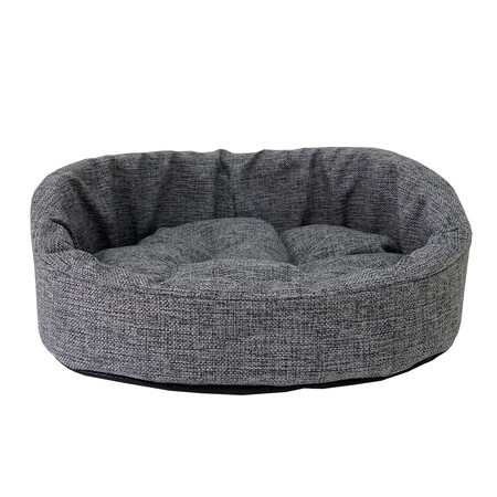 HOMEPET Жаккард Wool №1 43 см х 38 см х 15 см диванчик серый для домашних животных