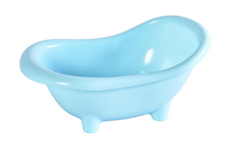 HOMEPET 19 см х 11 см х 9,5 см ванночка для мелких грызунов пластиковая
