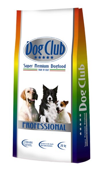 DOG CLUB Super Premium Dogfood Professional 20 кг сухой корм для щенков всех пород до 9 месяцев, а также для беременных и кормящих сук