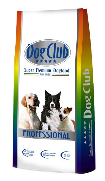DOG CLUB Super Premium Dogfood Professional Activity 20 кг сухой корм для собак с интенсивными физическими нагрузками