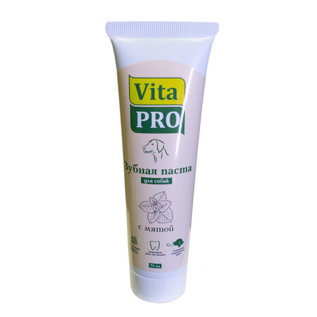 Vita Pro 75 мл зубная паста для собак с мятой