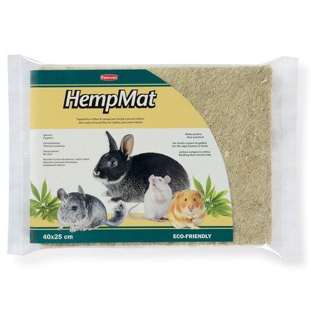 PADOVAN HEMP MAT 40 см х 25 см коврик из пенькового волокна малый для мелких домашних животных