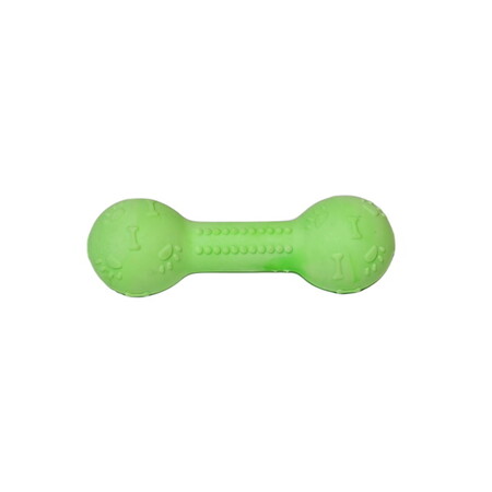 HOMEPET Foam TPR Puppy 12 см игрушка для собак гантель зеленая