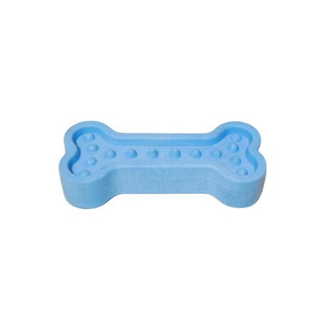 HOMEPET Foam TPR Puppy 13 см х 6 см игрушка для собак косточка голубая