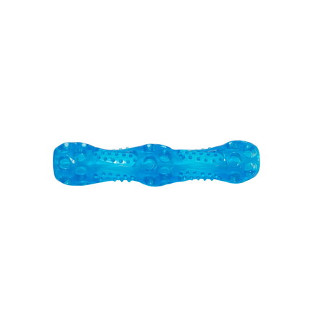 HOMEPET TPR 27 см игрушка для собак палочка с пищалкой голубая