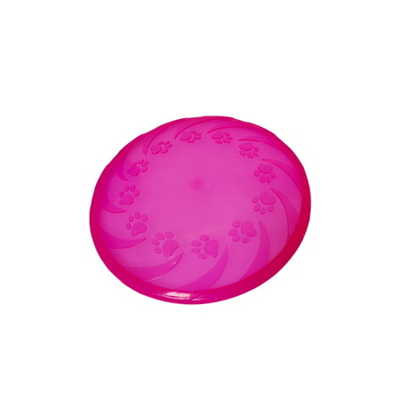 HOMEPET TPR Ф 22 см игрушка для собак фрисби розовая