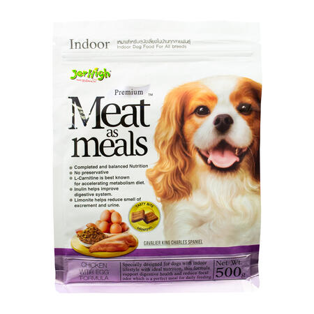 JerHigh Meat as Meals 500 г полувлажный корм для собак всех пород куриное мясо с яйцом