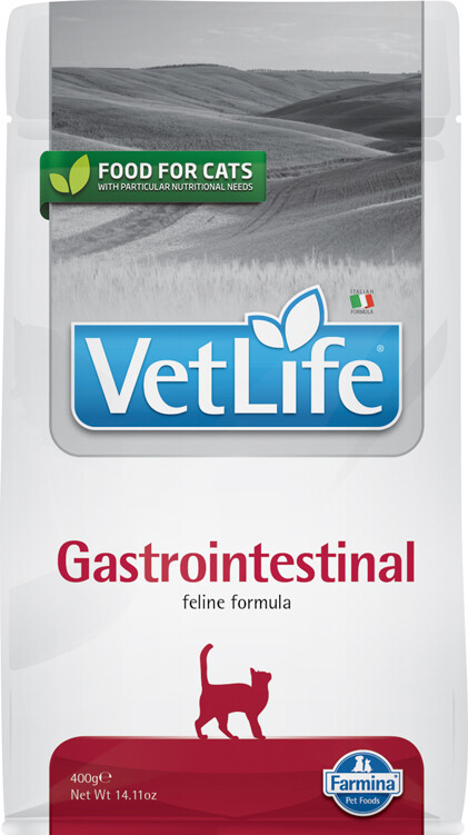 FARMINA Vet Life Gastrointestinal корм для кошек при заболеваниях желудочно- кишечного тракта