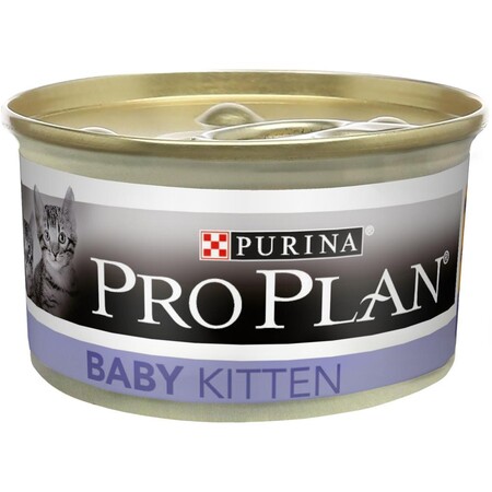 PRO PLAN "Baby Kitten" консервы 85 гр для Котят мусс Курица БАНКА