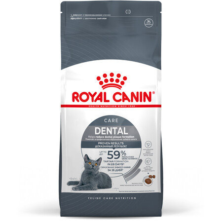 ROYAL CANIN DENTAL CARE сухой корм для кошек для гигиены полости рта и профилактики образования зубного камня